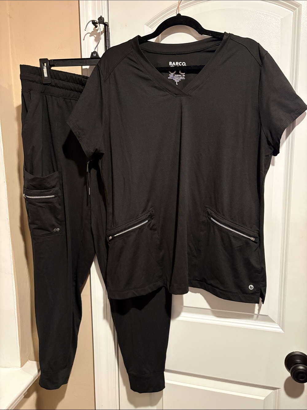 Barco Zippered Scrub Set